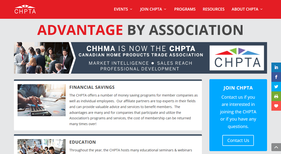CHHMA Rebrands to CHPTA